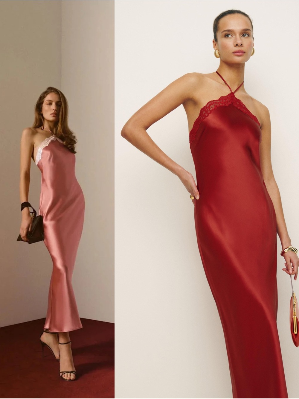 Reformation Aara Silk Dress